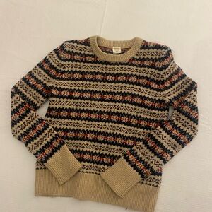 Boy Crewcuts Patterned Sweater